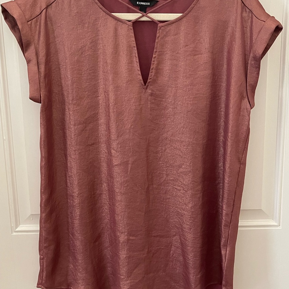 Express Women's Mauve Blouse